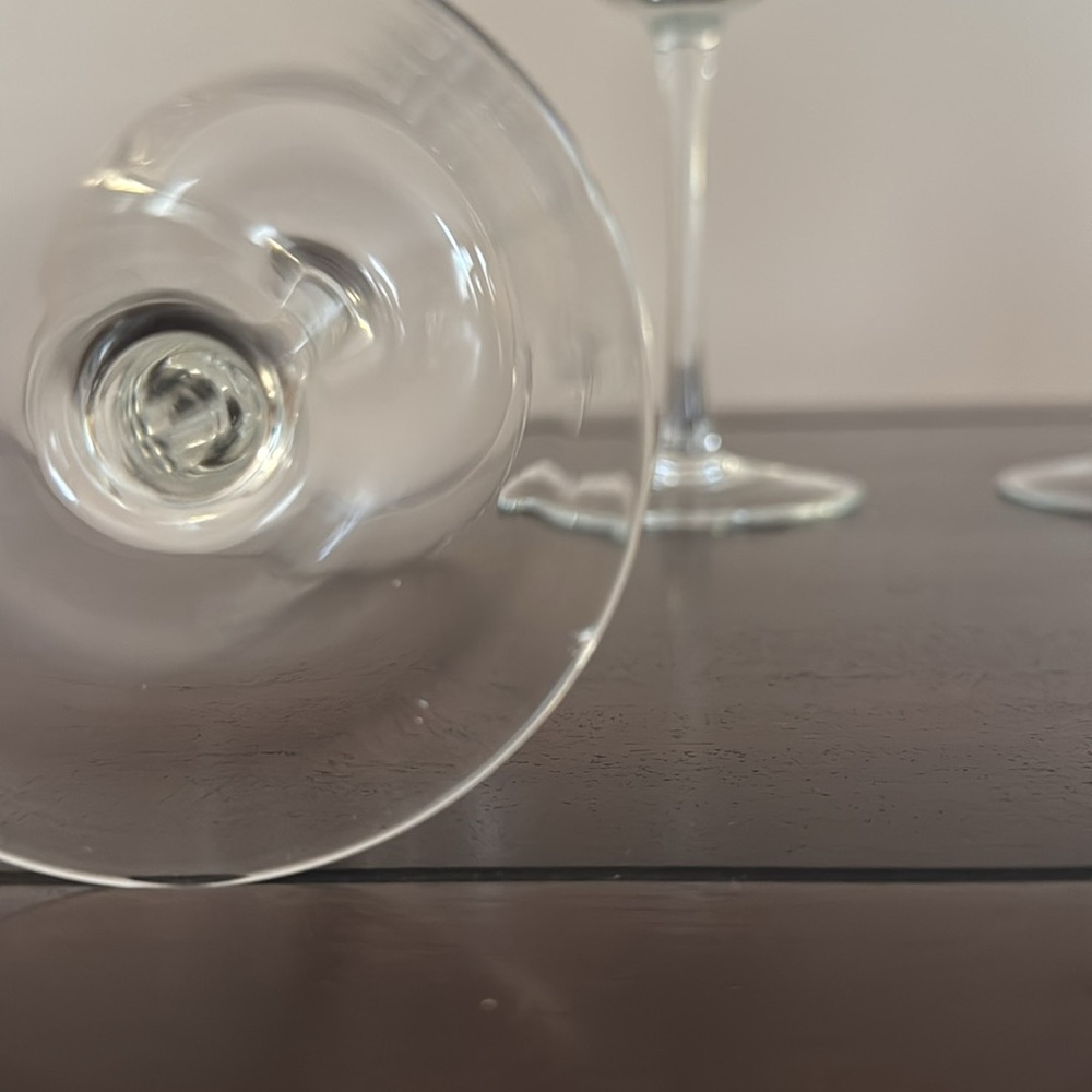 Pottery Barn Wine Quote Red Wine Glasses - Picture 6 of 9